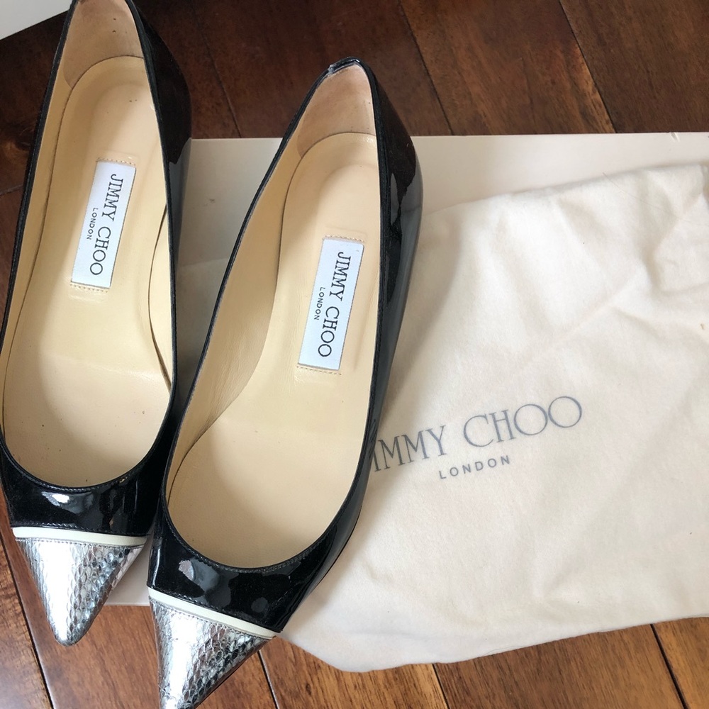 Jimmy Choo flats in perfect condition
